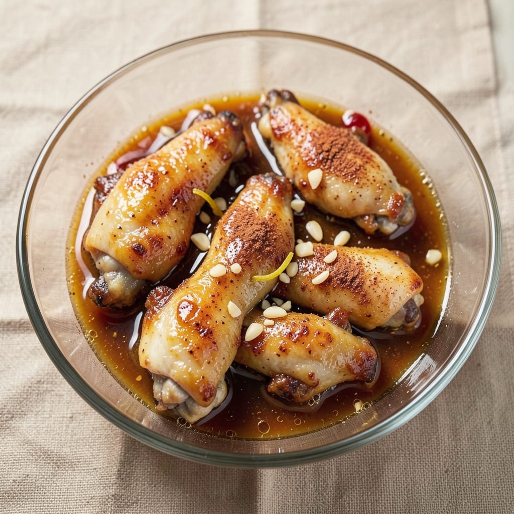 Baked Chicken Wings Marinade Recipe: Honey-Garlic Glaze That Sticks to Every Bite