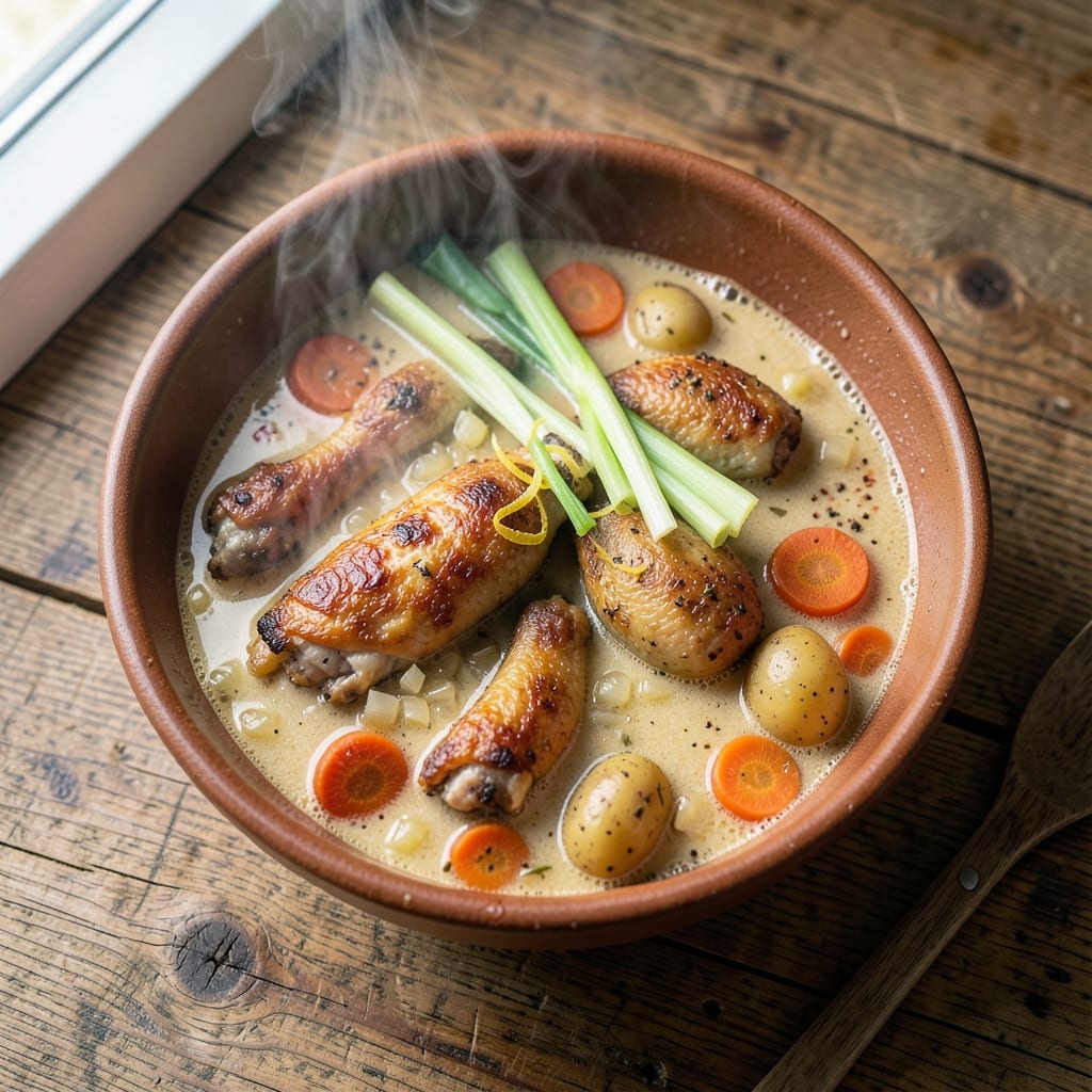 Alpine Village Chicken Soup Recipe: Herbed Mountain Comfort in One Pot