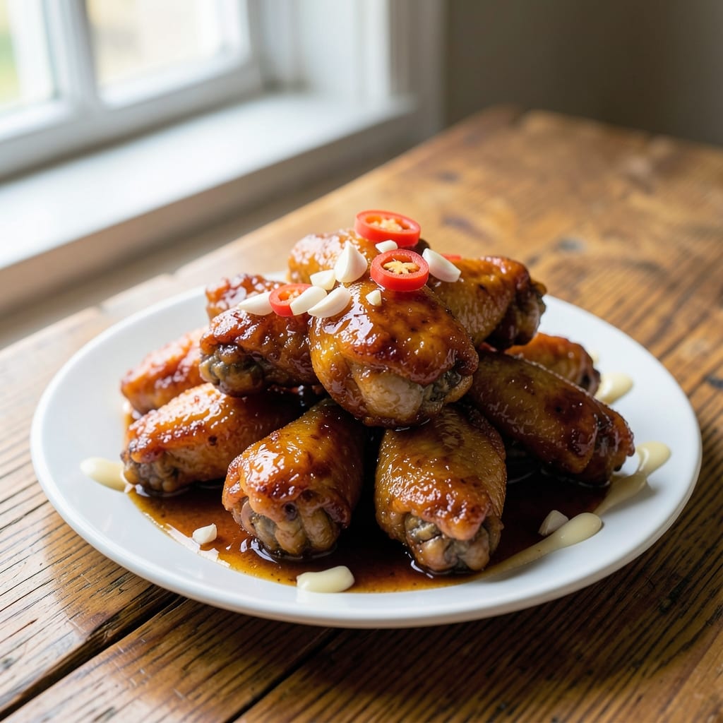 Betty White's Sticky Chicken Wings Recipe: Glazed Crunch With Smoky-Sweet Heat