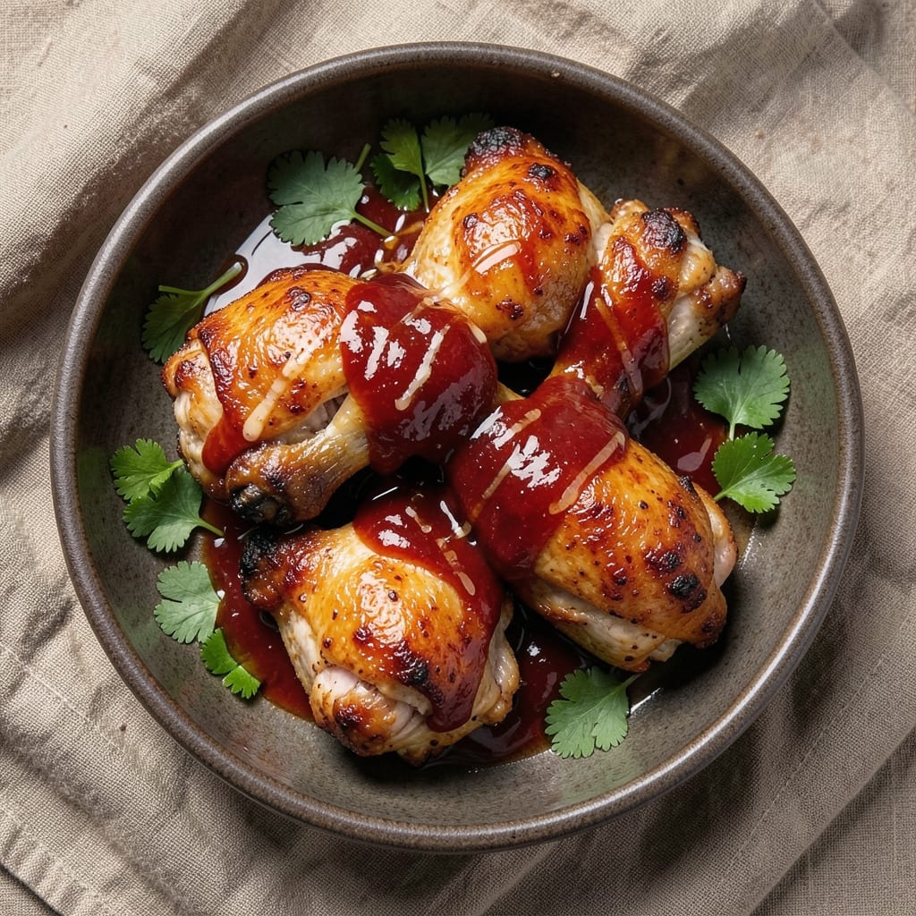 Baked Buffalo Chicken Legs Recipe: Crispy Skin and Spicy-Sweet Glaze Fusion