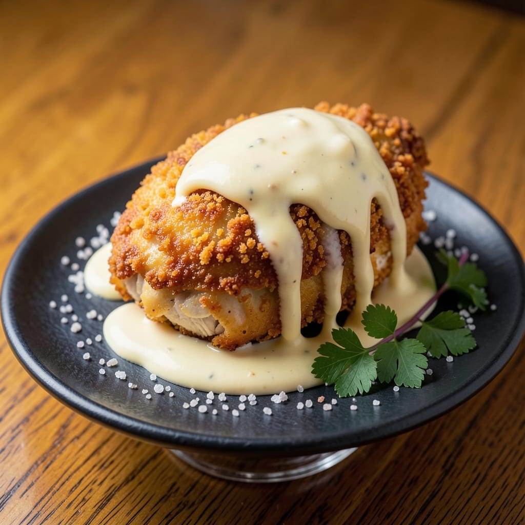 Baked Breaded Chicken With Mayonnaise Recipe: Crispy Crust and Creamy Yolk Fusion