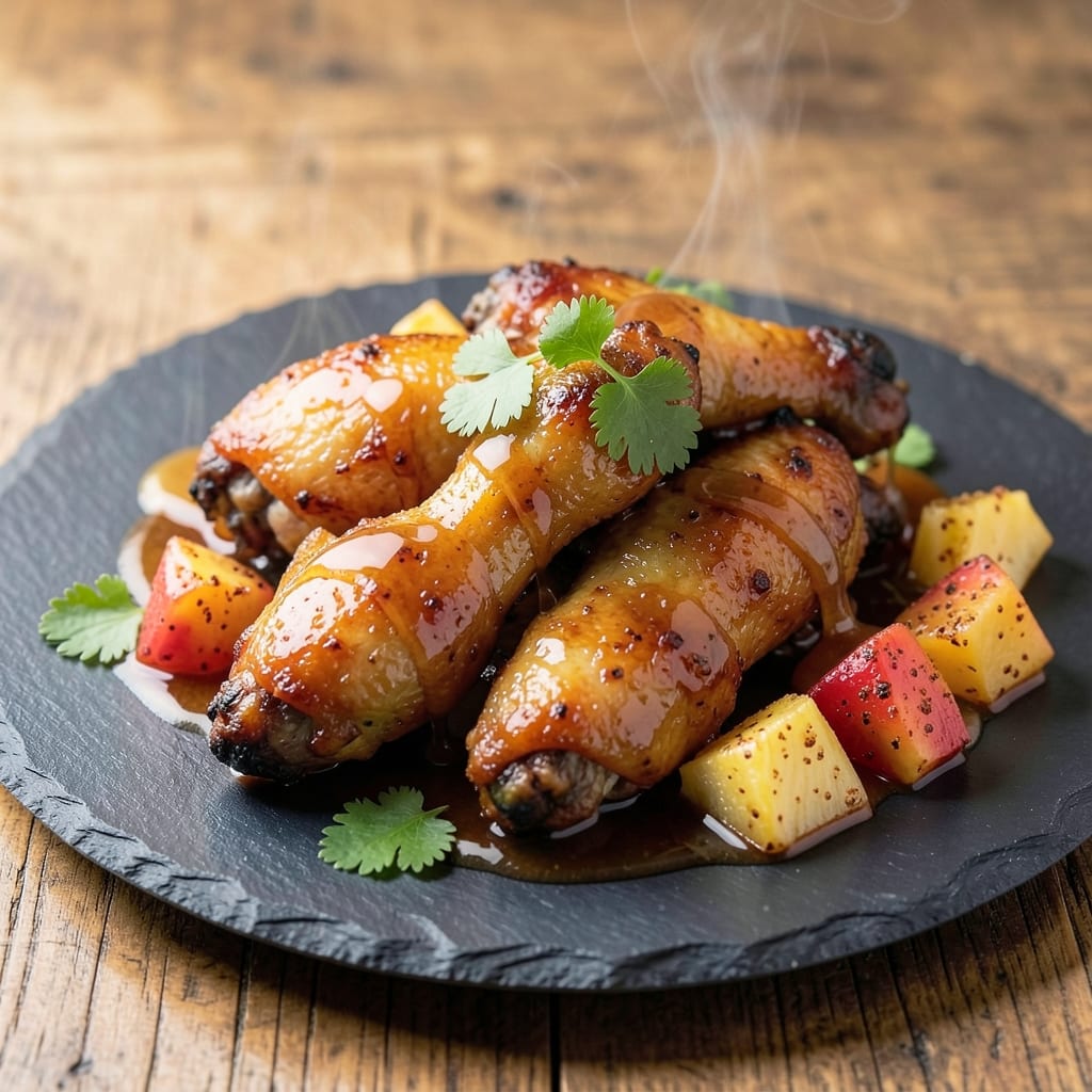 Baked Hawaiian Chicken Wings Recipe: Pineapple-Glazed Crispiness Without the Fryer