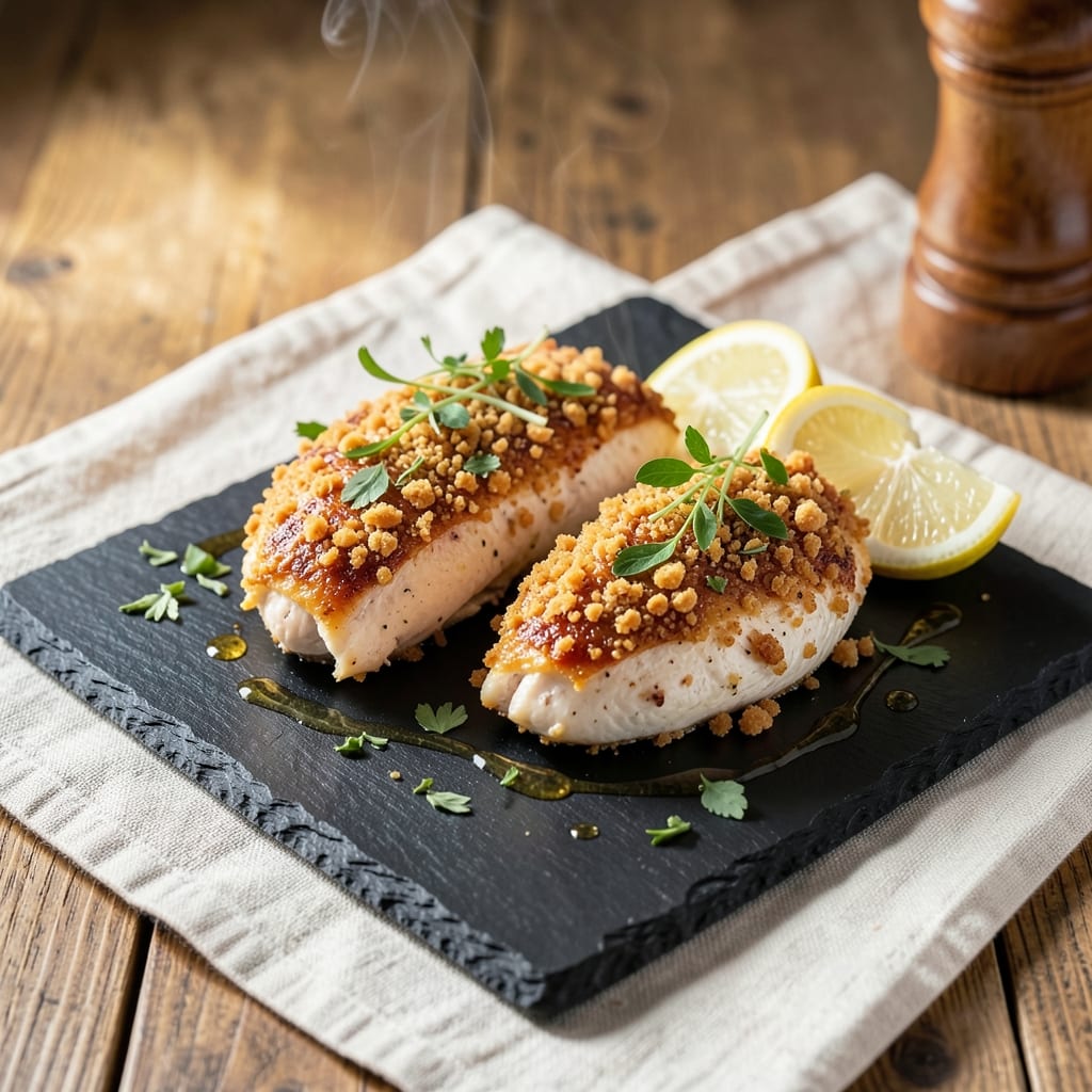 Baked Chicken Breast With Ritz Crackers Recipe: Crispy Crunch and Juicy Centers in One Pan