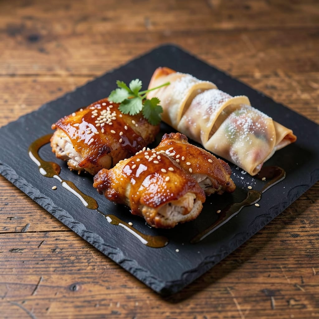 BJ's Sal's Brewhouse Chicken Recipe: Crispy Wonton-Crusted Bites With Juicy Centers