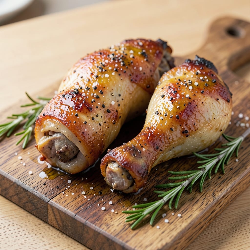 Baked Whole Chicken Legs Recipe: Crispy Skin, Juicy Meat in One Pan