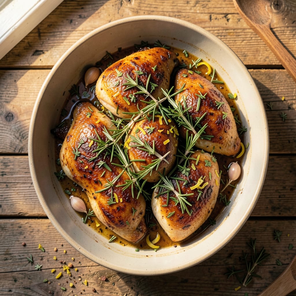 Best Way To Bake Boneless Skinless Chicken Thighs Recipe: Juicy Centers With Crispy Herb Crust