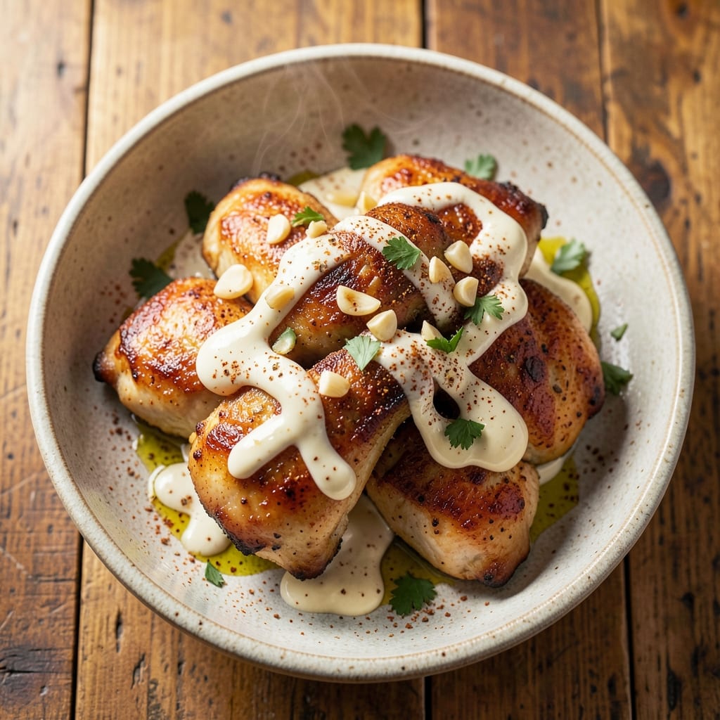 Baked Chicken With Miracle Whip Recipe: Crispy Bites and Cool Creamy Swirls