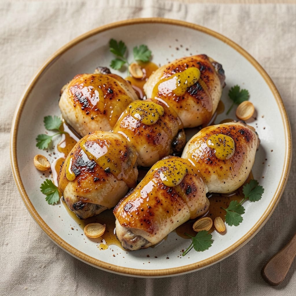 Baked Chicken Maryland Recipe: Crispy Crust and Tangy Mustard-Kissed Juiciness