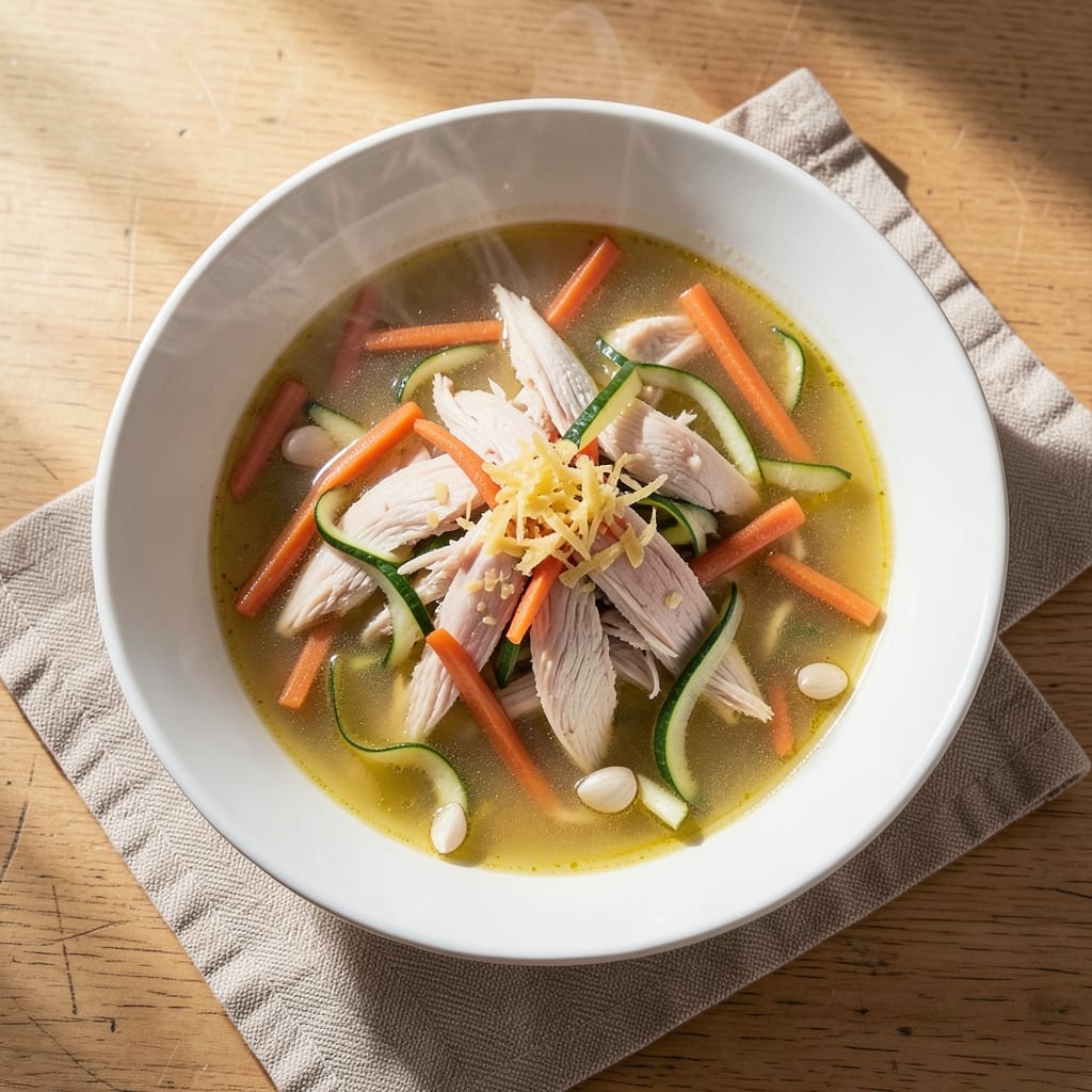 Bariatric Chicken Soup Recipe: Gentle Digestion With Protein-Packed Flavor