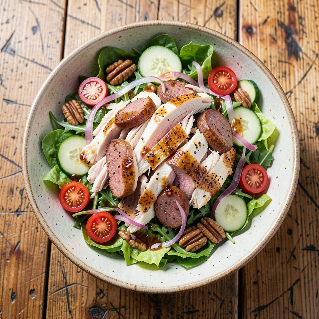 Boudin Chicken Salad Recipe: Smoky Cajun Spice Meets Tender Shreds