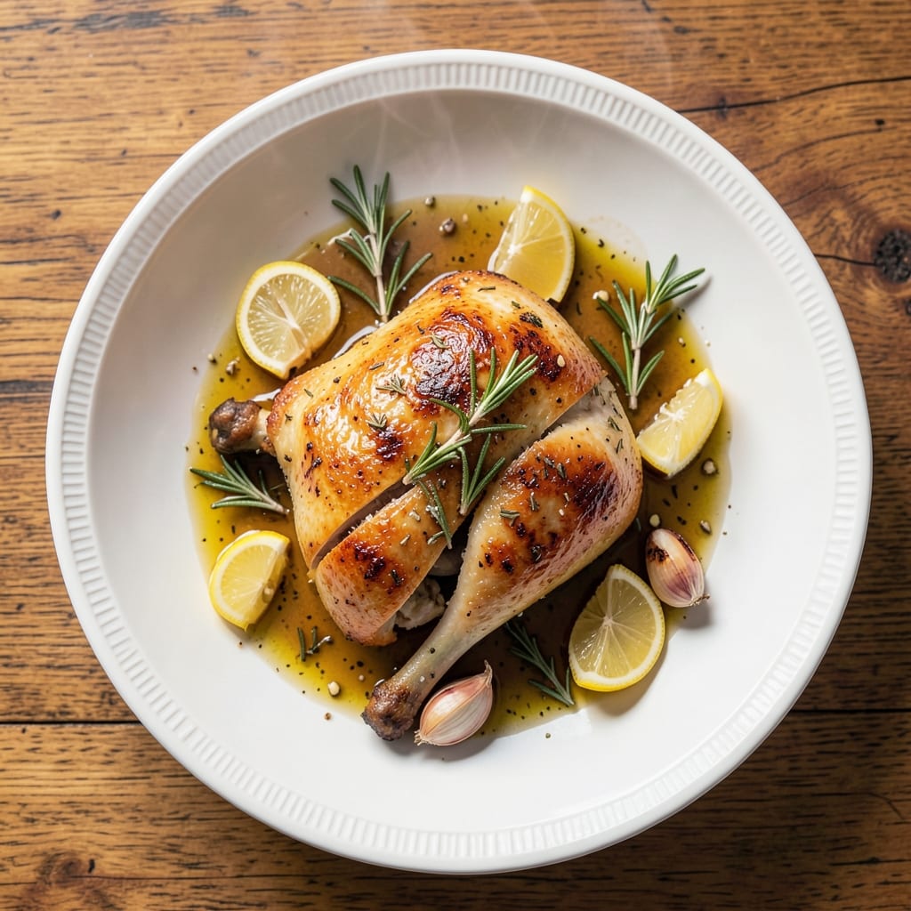 Barefoot Contessa's Tuscan Lemon Chicken Recipe: Bright Herb-Infused Roast With Zesty Crust
