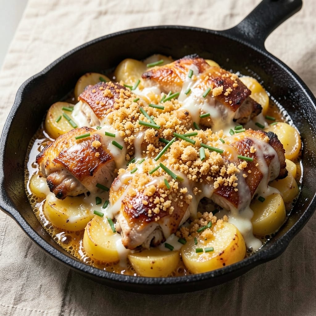 Betty Crocker Au Gratin Potatoes With Chicken Recipe: Crispy Top, Creamy Layers, One-Pan Mastery