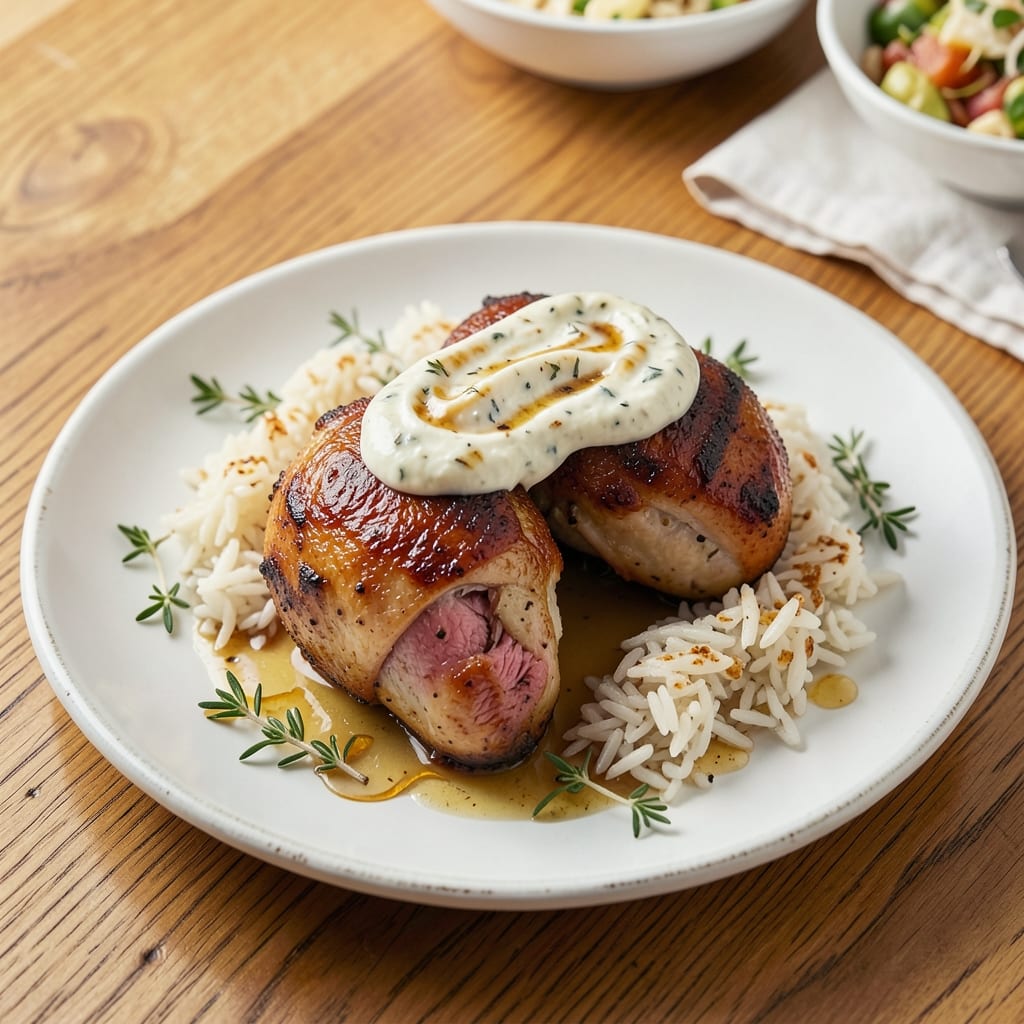 Boursin Chicken and Rice Recipe: Herb-Infused One-Pan Masterpiece