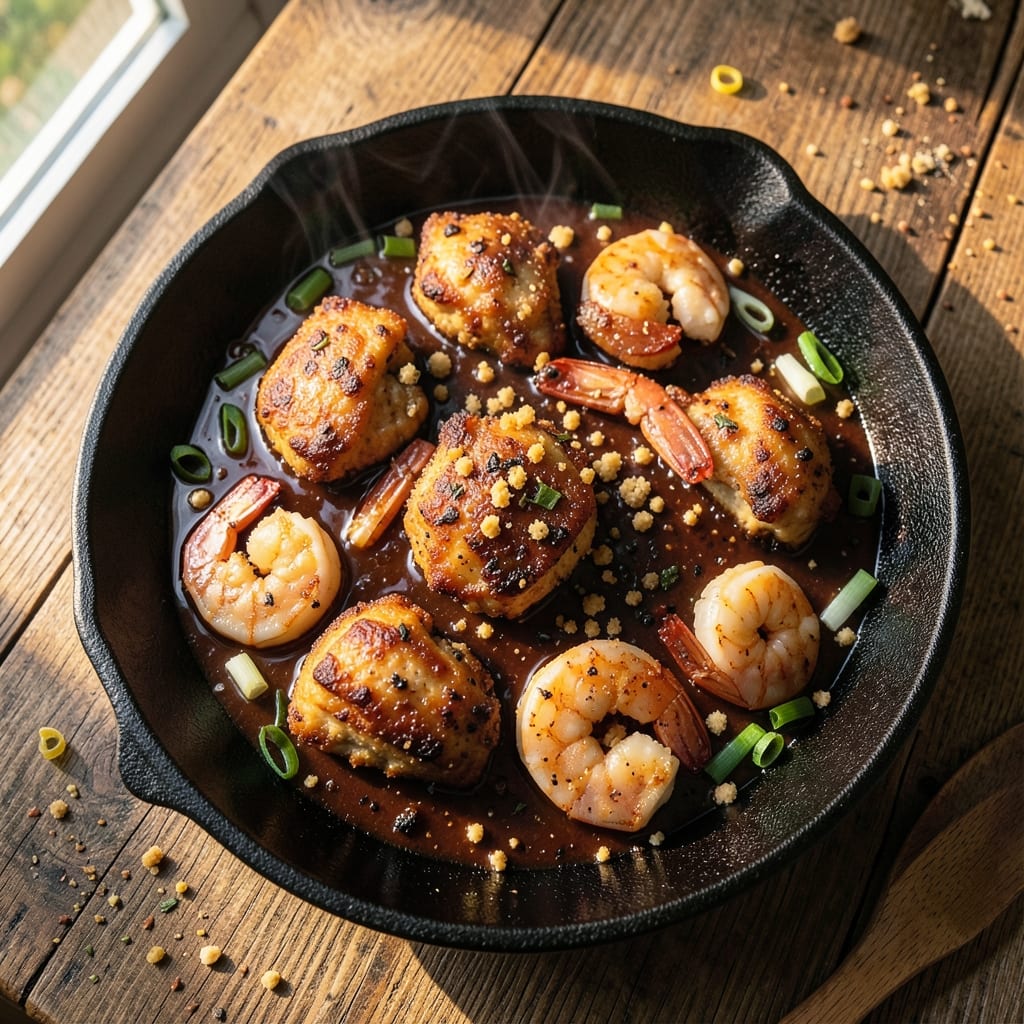 Applebee's Bourbon Street Chicken and Shrimp Copycat Recipe: Crispy-Tender Bites with Spicy Cajun Kick