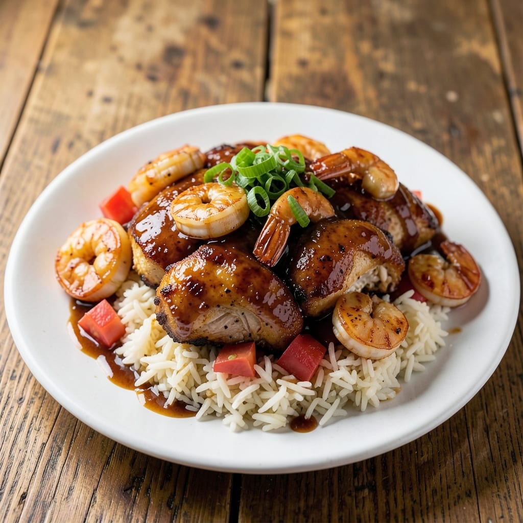 Applebee's Bourbon Chicken and Shrimp Copycat Recipe: Smoky-Sweet Glaze That Caramelizes Every Bite