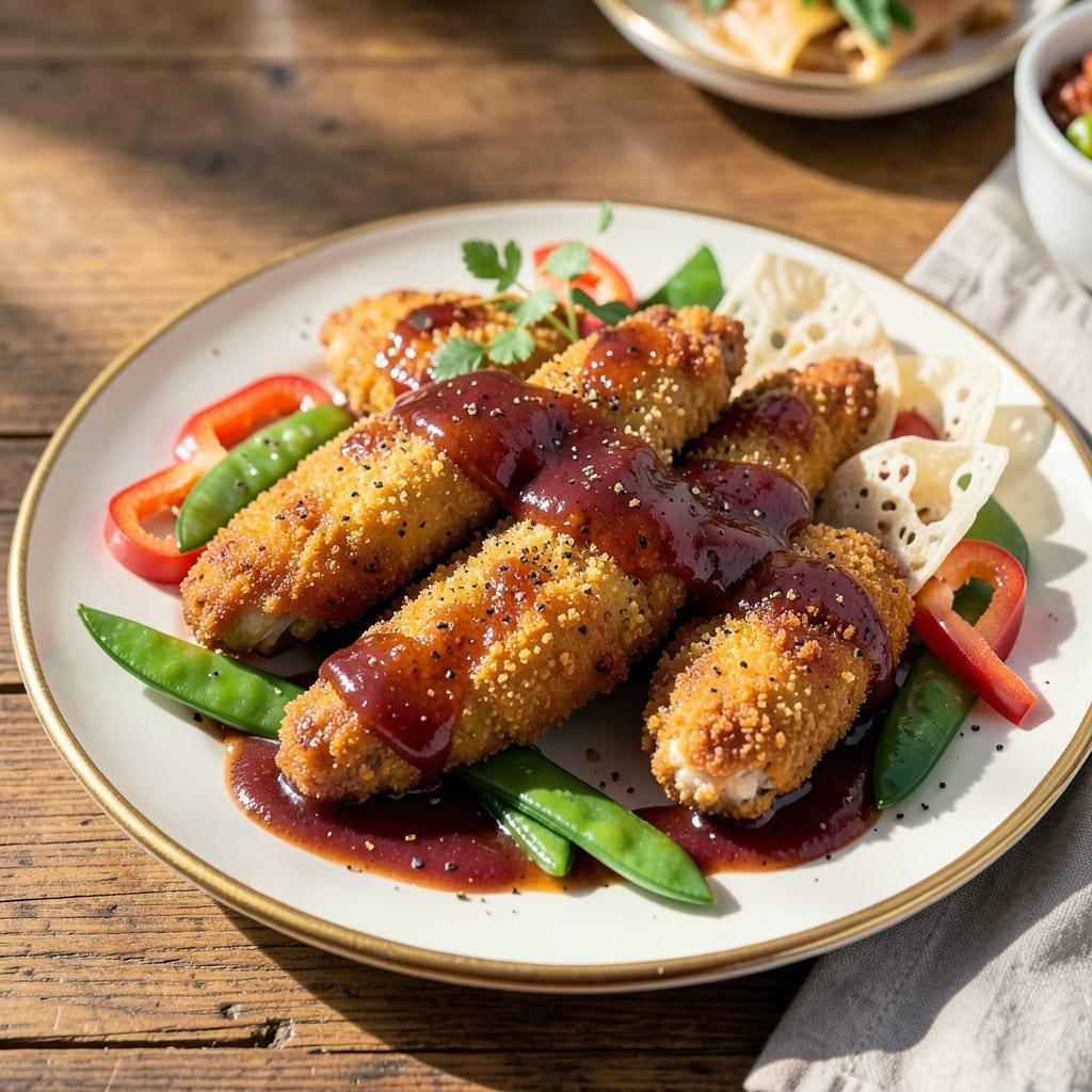 Betty Crocker's Sweet and Sour Chicken Recipe: Crispy Wonton Cups With Tangy Pineapple Glaze