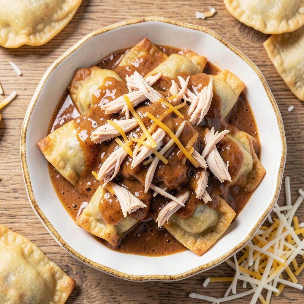 Buffalo Chicken Dip Egg Rolls Recipe: Crispy Wonton Cups With Spicy Creamy Filling