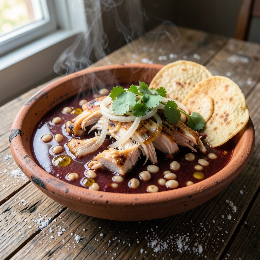 Authentic Mexican Red Chicken Pozole Recipe: Smoky Homestyle Stew With Tender Shreds