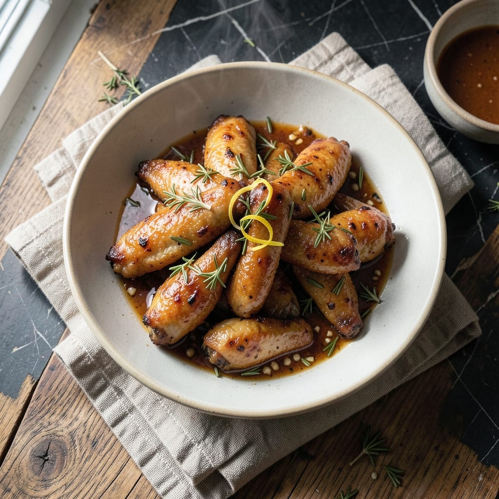 Baked Marinated Chicken Wings Recipe: Smoky-Garlic Crisp With Juicy Centers