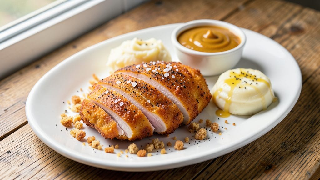 Applebees Chicken Recipe: Crispy Breaded Bites With Creamy Mushroom Gravy