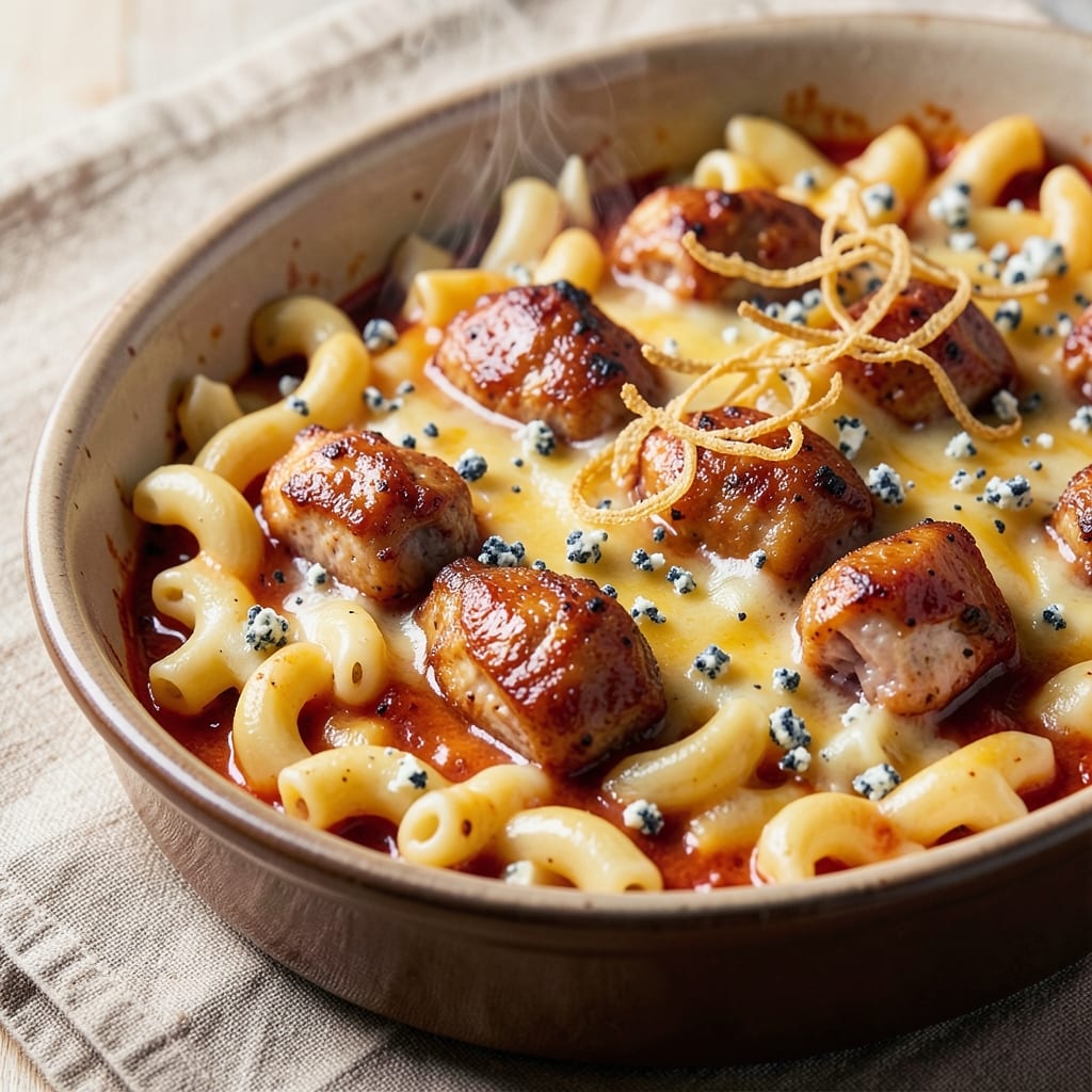 Buffalo Chicken Mac and Cheese Slow Cooker Recipe: Spicy Kick and Creamy Melting Fusion