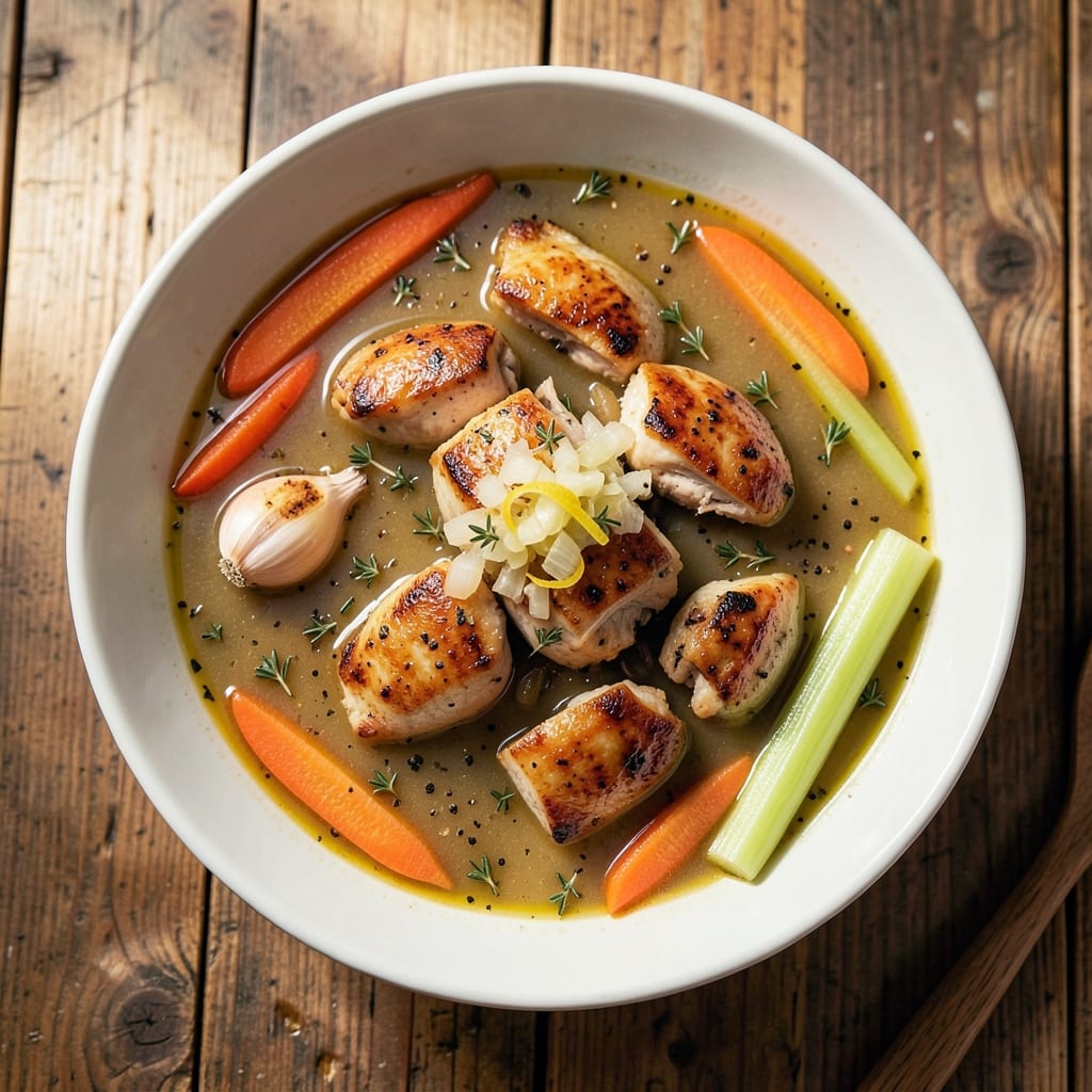 Awesome Chicken Soup Recipe: Herbal Elixir With Savory Depth