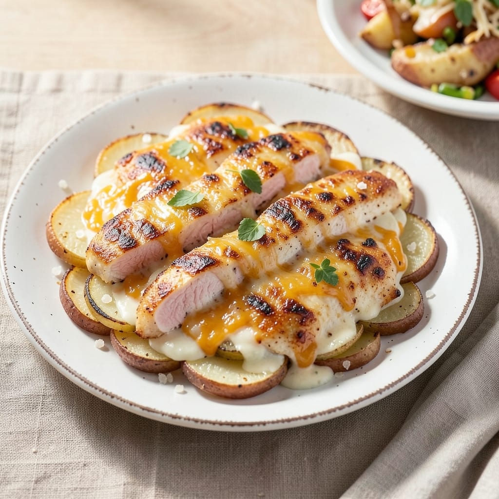 Betty Crocker's Scalloped Potatoes and Chicken Recipe: Layered Creaminess With Crispy Top