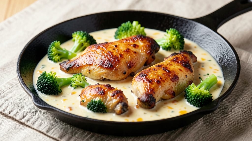 Campbell's Broccoli Cheese Chicken Recipe: One-Pan Creamy Crunch Masterpiece