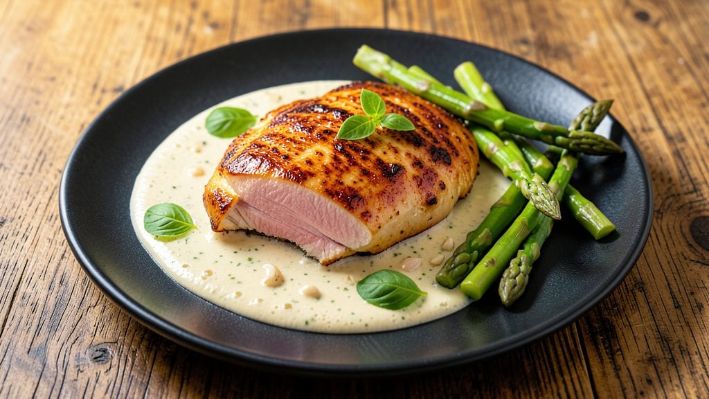 Campbell's Cream of Asparagus Chicken Recipe: Velvety Green Sauce With Tender Chicken