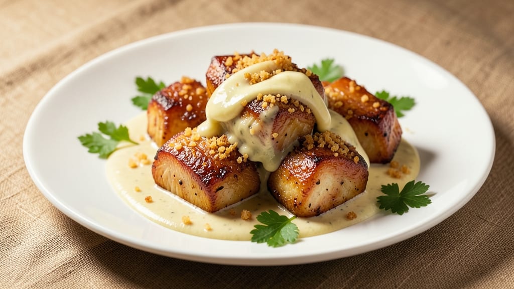 Campbell's Cream of Celery Chicken Recipe: Velvety Broth with Crispy Herb Garnish