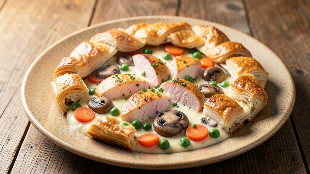 Campbell's Cream of Chicken Chicken Pot Pie Recipe: Golden Crust, Creamy Mushroom Magic
