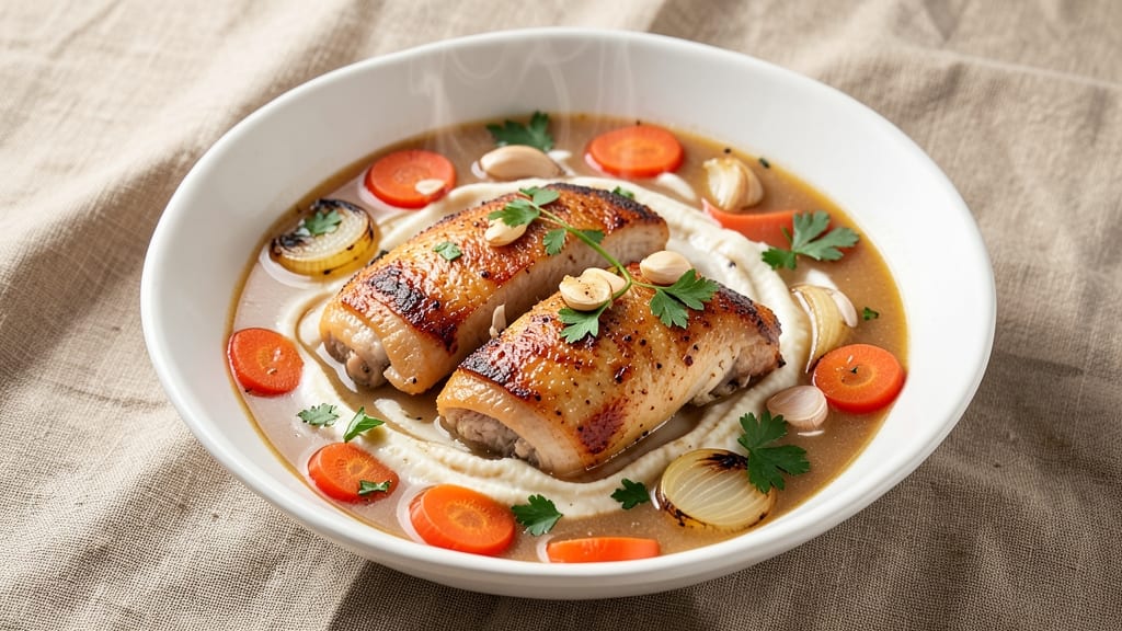 Carrabba's Copycat Chicken Soup Recipe: Herby Orzo and Mushroom Richness