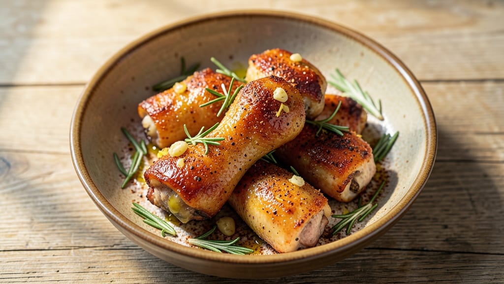 Chicken Drumsticks Recipe: Blistering Skin, Zero Dryness Trick