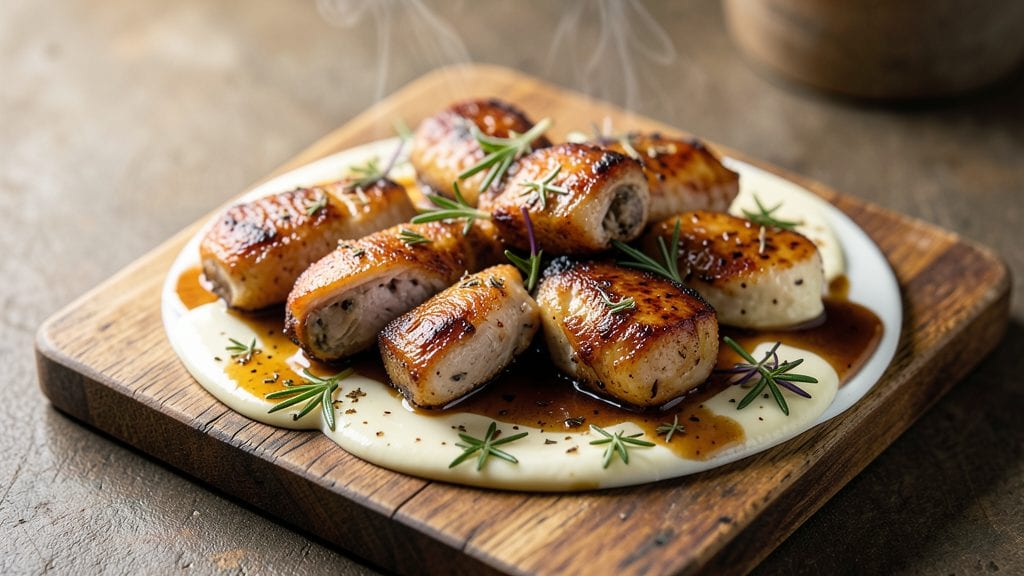 Chicken Gizzards Recipe: Crispy Pan-Seared With Herby Butter Gravy