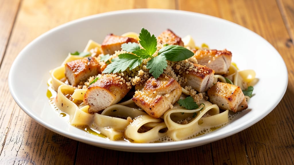 Betty Crocker Chicken Tetrazzini Recipe: Parmesan-Crusted Comfort With Herbed Cream Sauce