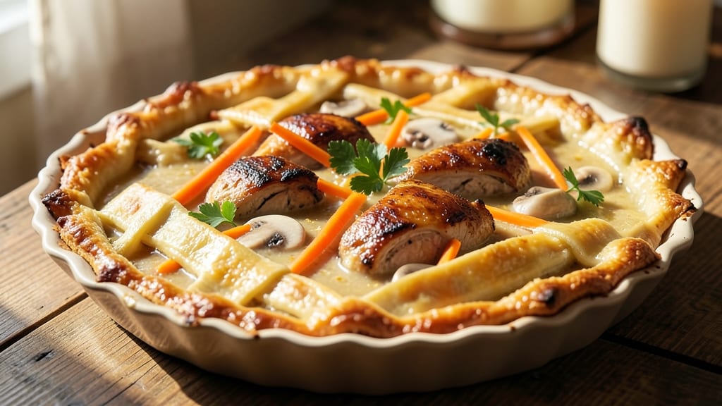 Cracker Barrel Copycat Chicken Pot Pie Recipe: Golden Crust Locks in Savory Gravy