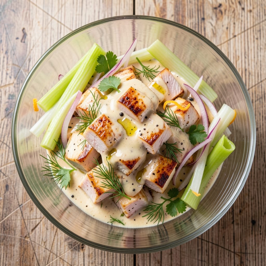 Bumble Bee Chicken Salad Recipe: Crunchy Celery and Herb-Packed Bites