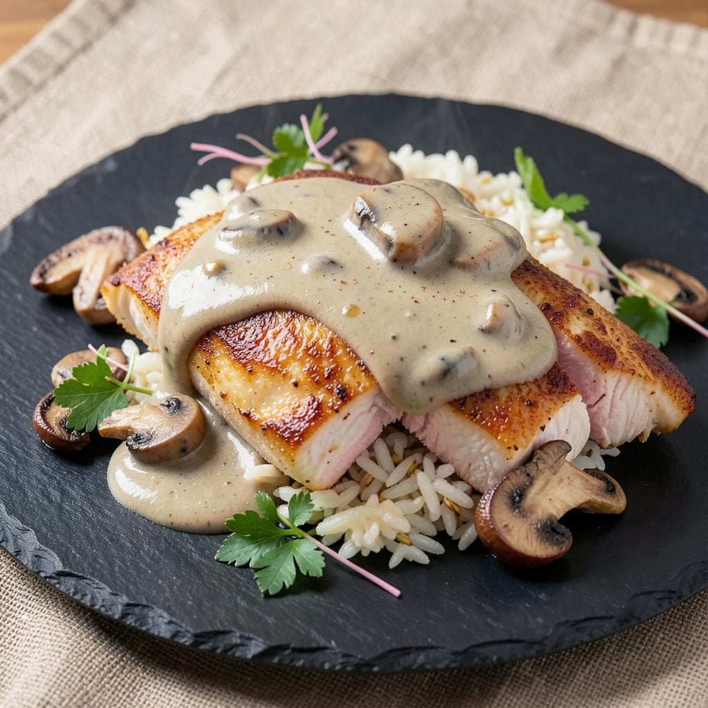 Boiled Chicken and Rice Recipe With Cream of Mushroom: Creamy One-Pot Comfort in 30 Minutes