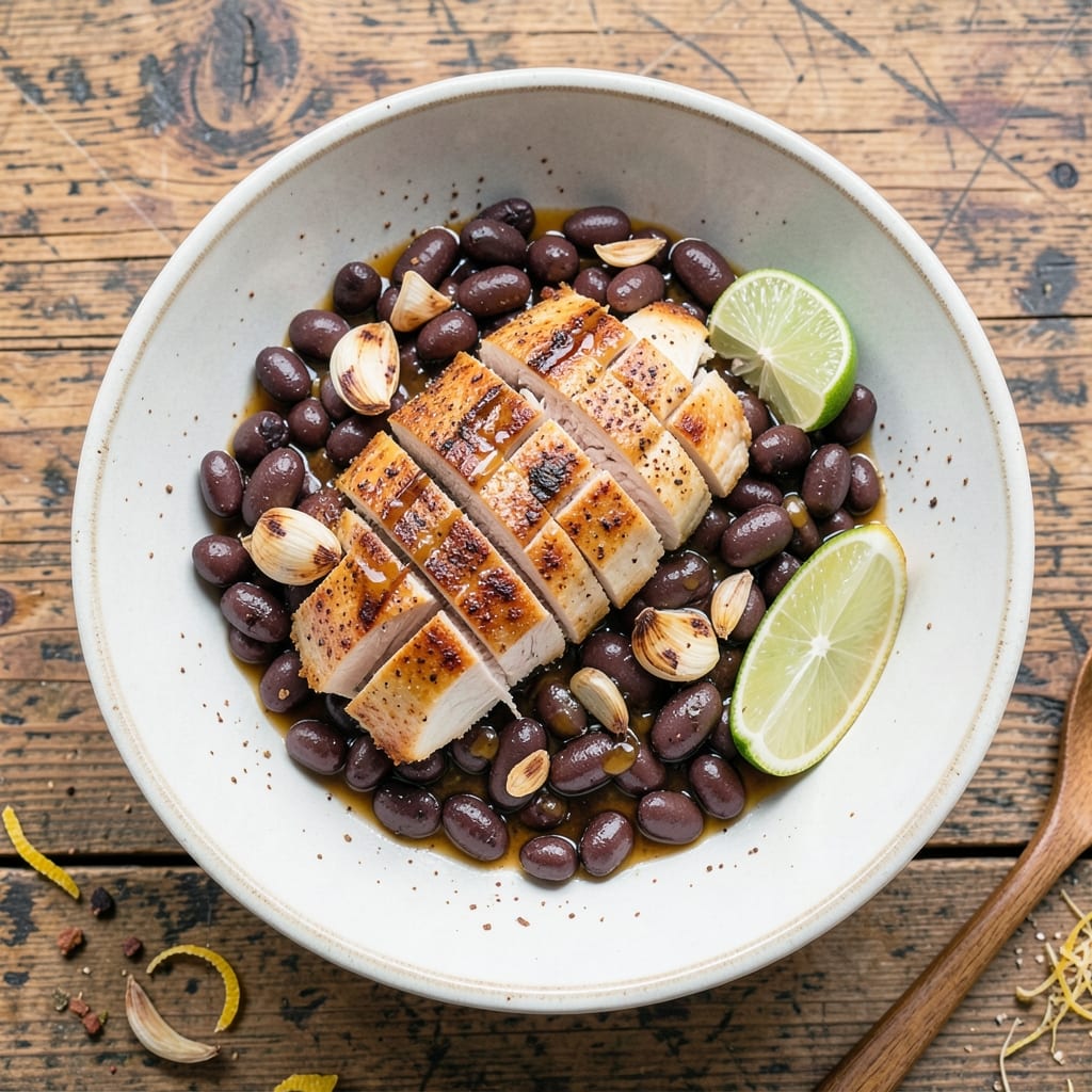Black Bean Chicken Bowl Recipe: Smoky Cumin and Lime Burst of Flavor
