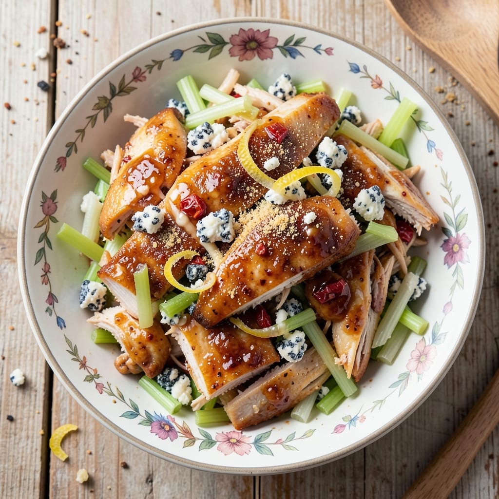 Boneless Buffalo Chicken Salad Recipe: Spicy Kick and Cool Ranch Balance