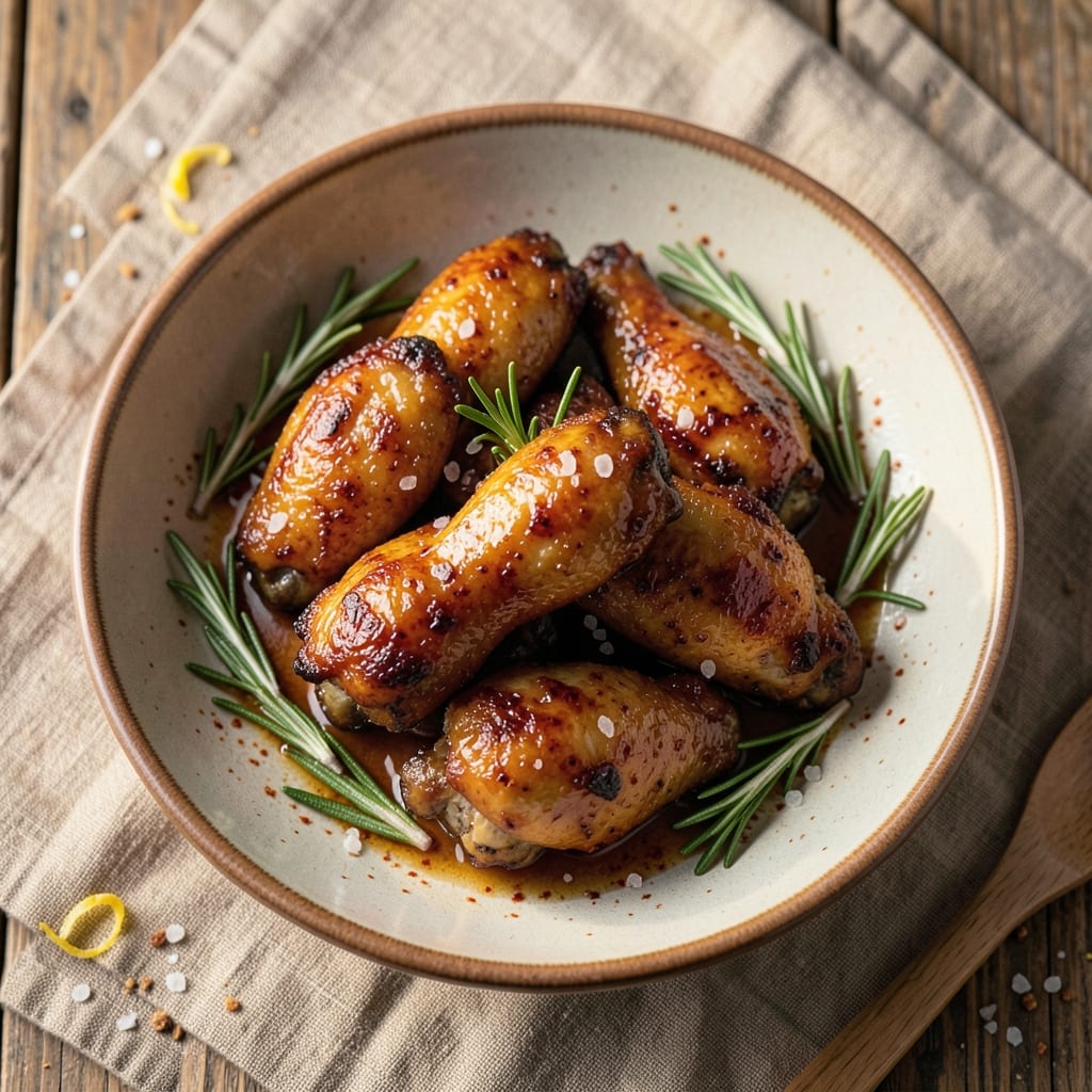 Baked Honey BBQ Chicken Wings Recipe: Sticky-Sweet Glaze with Crispy Edges