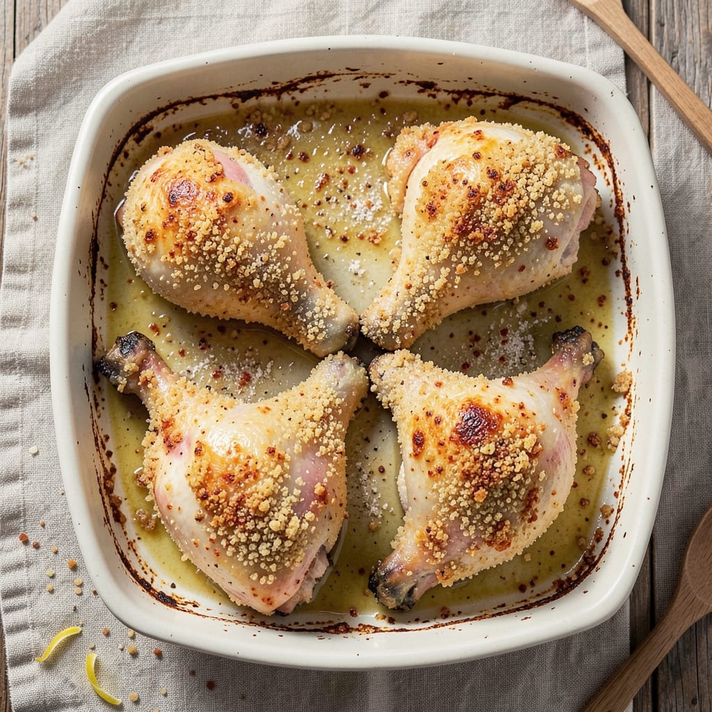 Baked Chicken Legs Recipe With Bread Crumbs: Crispy Crust, Juicy Meat Every Time