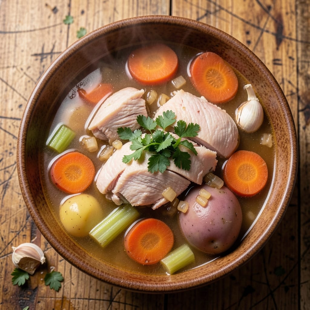 Basic Chicken Stock Soup Recipe: Savory Umami Depth in One Pot