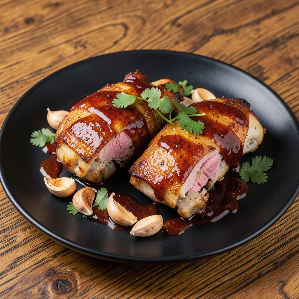 Baked Chicken Thighs With Barbecue Sauce Recipe: Smoky Glaze and Crispy Skin Magic