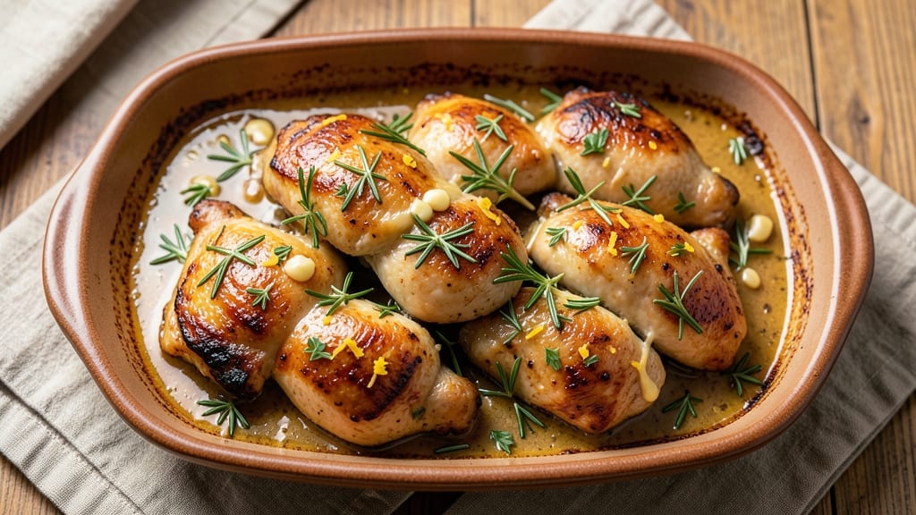 Grandma's Baked Chicken Recipe: Herb-Kissed Crispy Skin, Juicy Core