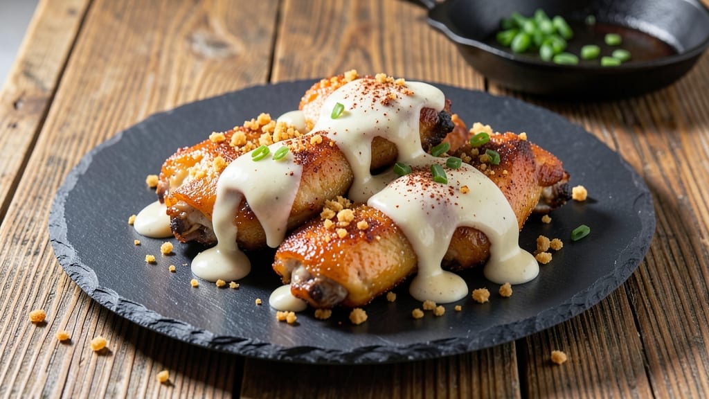 Hidden Valley Ranch Chicken Wings Recipe: Crispy Bites with Cool Creamy Drizzle