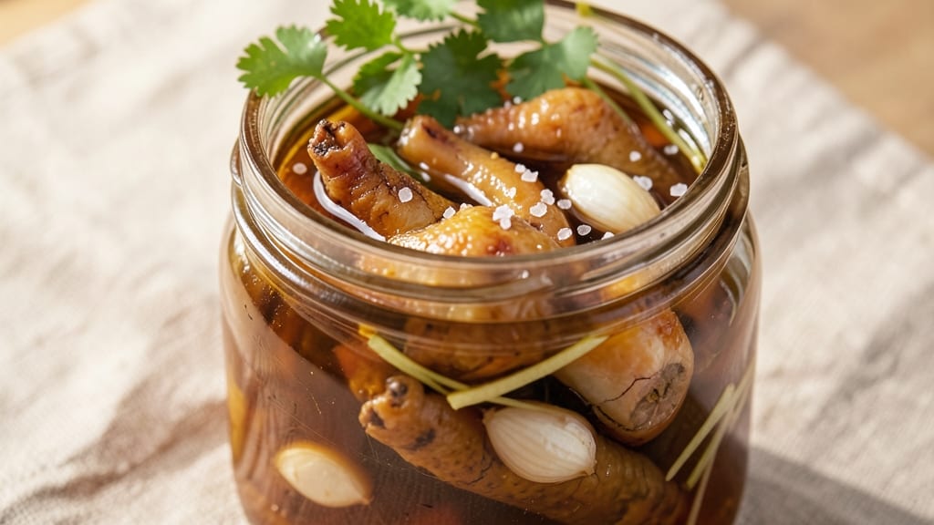 Pickled Chicken Feet Recipe: Crunchy Texture and Tangy Zing